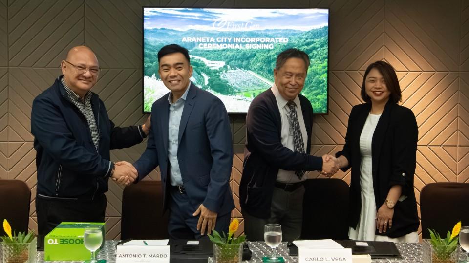 Araneta City partners with First Gen for RE supply, retail aggregation